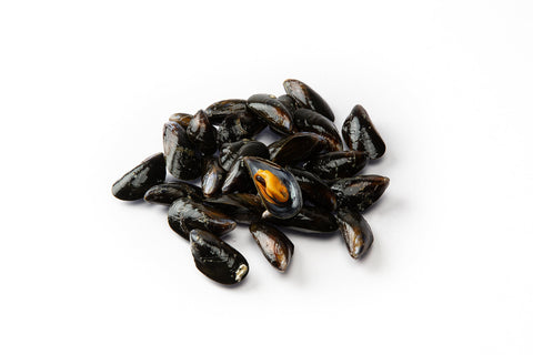 Mejillón de roca carnoso, del día, en La Barca